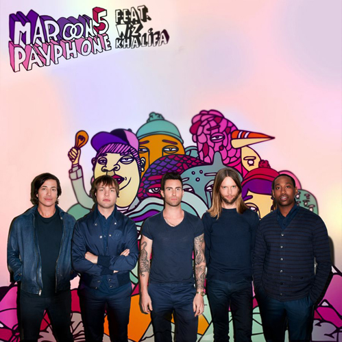 7. Maroon 5 ft. Wiz Khalifa - 'Payphone'